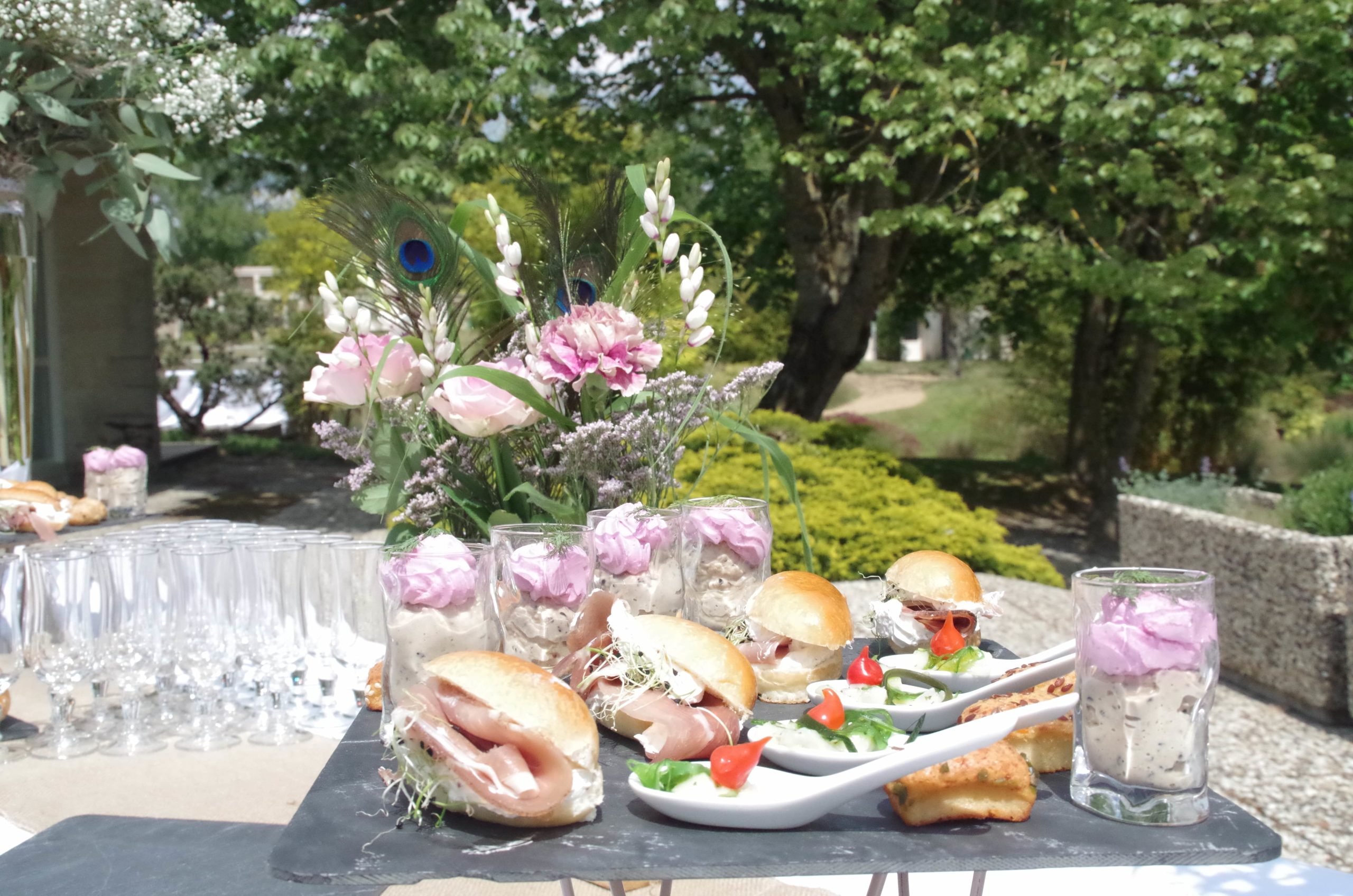 Plat en terrasse